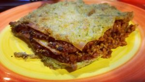 Lasagne al ragù di Soya e besciamella agli asparagi
