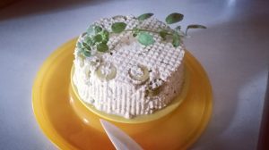 Tofu alle olive ed origano selvatico greco