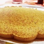 Torta Margherita con farina di riso al limone e granella di pistacchio
